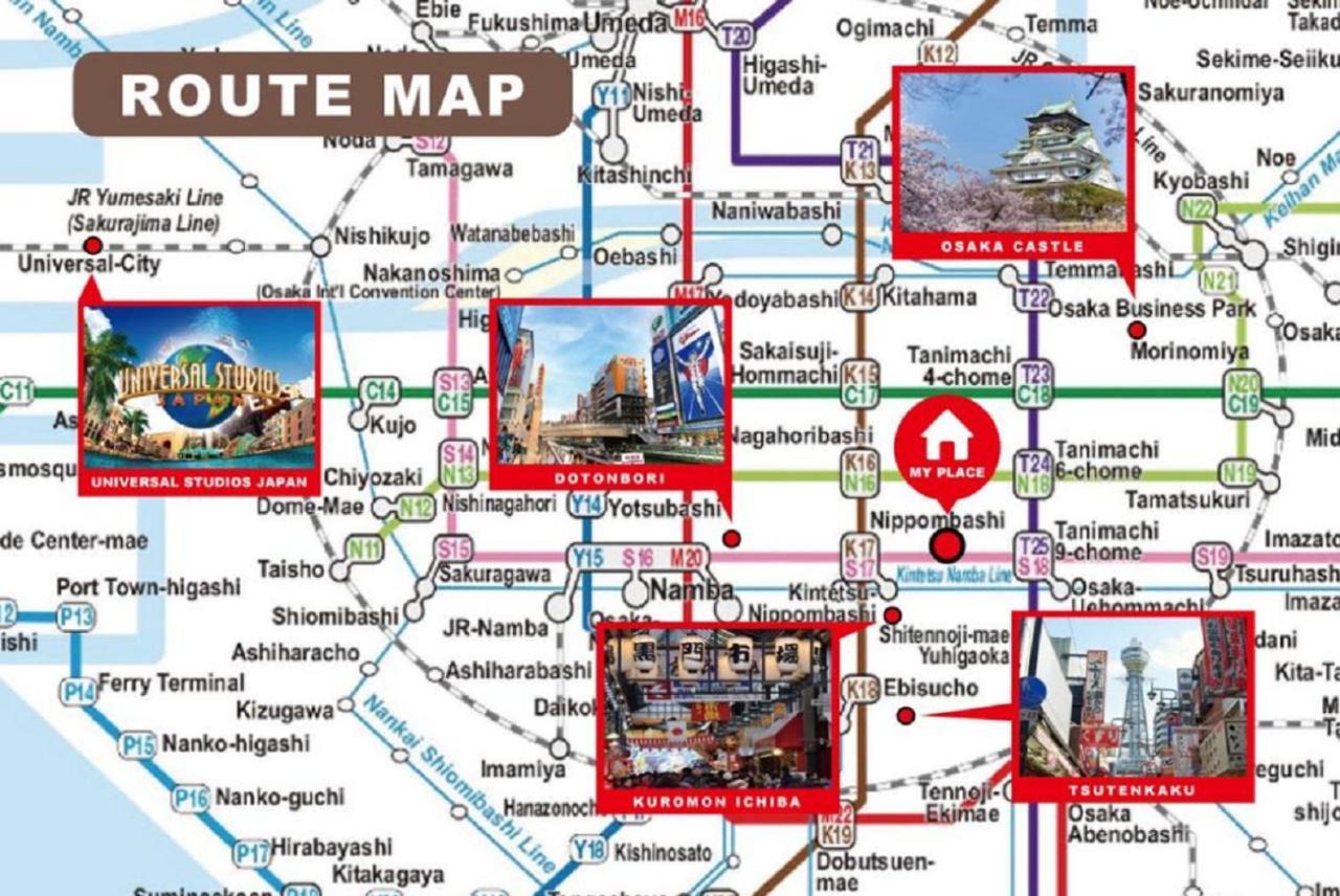 Airspace Nipponbashi โอซาก้า ภายนอก รูปภาพ